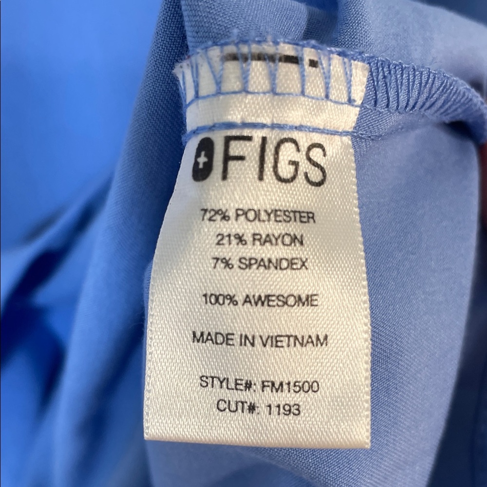 2 Figs Catarina Two-Pocket Scrub Tops. XS. - Picture 7 of 10